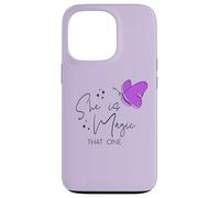 Camiseta de verano para mujer She is Magic That One Butterfly Carcasa para iPhone 13 Pro