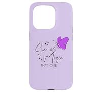 Camiseta de verano para mujer She is Magic That One Butterfly Carcasa para iPhone 15 Pro