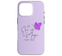 Camiseta de verano para mujer She is Magic That One Butterfly Carcasa para iPhone 16 Pro
