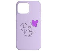 Camiseta de verano para mujer She is Magic That One Butterfly Carcasa para iPhone 16 Pro Max