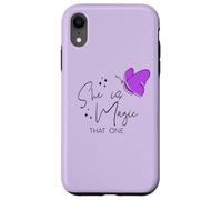 Camiseta de verano para mujer She is Magic That One Butterfly Carcasa para iPhone XR