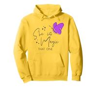 Camiseta de verano para mujer She is Magic That One Butterfly Sudadera con Capucha