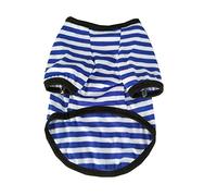 Camiseta de verano para perro, chaleco para perro, camisetas suaves y frescas, chalecos a rayas, ropa transpirable para cachorros, gatitos, gatos, perros pequeños y medianos