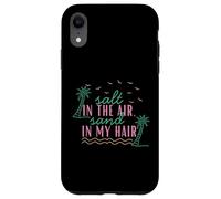 Camiseta de Verano Salt in The Air Sand in My Hair Beach Carcasa para iPhone XR