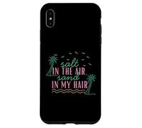 Camiseta de Verano Salt in The Air Sand in My Hair Beach Carcasa para iPhone XS MAX