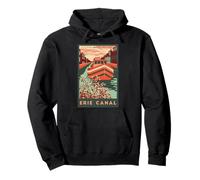 Camiseta de Viaje Erie Canal Premium Sudadera con Capucha
