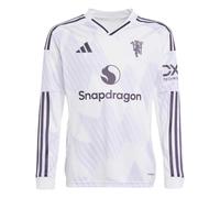 Camiseta de visitante de manga larga para niño Manchester United 2025/26 15/16