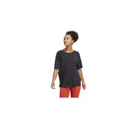 Camiseta de yoga adidas studio oversized negro mujer XS