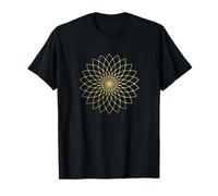 Camiseta de yoga con diseño de flor de loto Camiseta