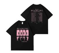Camiseta Deadline 2025 World Tour con gráfico de Apoyo for High Street, Camiseta de algodón(A,L)