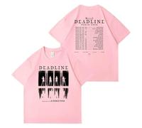 Camiseta Deadline 2025 World Tour con gráfico de Apoyo for High Street, Camiseta de algodón(B,M)