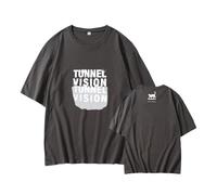 Camiseta del álbum Tunnel Vision, Camiseta Estampada Worldtour, Camiseta de algodón for Uso Diario de High Street(A. Gray,2XL)