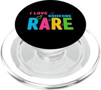 Camiseta del Día de Las Enfermedades Raras 2026 - Amo a Alguien Enfermedad RARA PopSockets PopGrip para MagSafe