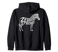 Camiseta del Día de Las Enfermedades Raras 2026 - Concientización sobre Enfermedades Raras de Zebra Sudadera con Capucha