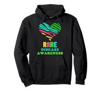 Camiseta del Día de Las Enfermedades Raras 2026 - Concientización sobre Enfermedades Raras Sudadera con Capucha