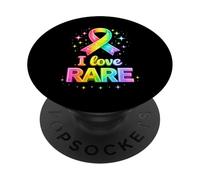 Camiseta del Día de Las Enfermedades Raras 2026 - I Love Someone Rare Awareness PopSockets PopGrip Adhesivo