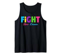 Camiseta del Día de Las Enfermedades Raras 2026: Lucha contra la Conciencia sobre Enfermedades Raras Camiseta sin Mangas