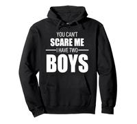 Camiseta del Día del Padre Dad Fun You Can´t Scare Me I Have Two Boys Sudadera con Capucha