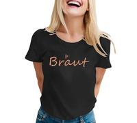 Camiseta del equipo de novia, despedida de soltera, camiseta JGA Team Bride to Be Dama de honor Camiseta Junqgesellenabs Chied Camiseta S-XXL, 03 Black, XL