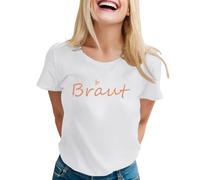 Camiseta del equipo de novia, despedida de soltera, camiseta JGA Team Bride to Be Dama de honor Camiseta Junqgesellenabs Chied Camiseta S-XXL, 03 White, M