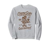 Camiseta del Festival DE PROYECTOR DE Cine Scope Vintage Retro Sudadera