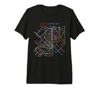 Camiseta del Mapa del Metro de Madrid | Metro, Metro Camiseta Premium