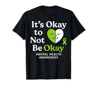 Camiseta del Mes de concientización sobre la Salud Mental It's Okay to Not Be Okay Camiseta