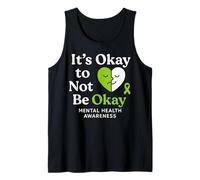 Camiseta del Mes de concientización sobre la Salud Mental It's Okay to Not Be Okay Camiseta sin Mangas