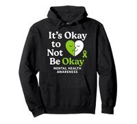 Camiseta del Mes de concientización sobre la Salud Mental It's Okay to Not Be Okay Sudadera con Capucha