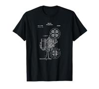 Camiseta del proyecto del proyector de la película vintage - Video del cine del cine Camiseta