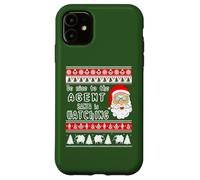 Camiseta del título del Trabajo del Agente | Camiseta de Agente de Navidad Carcasa para iPhone 11