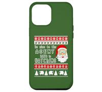 Camiseta del título del Trabajo del Agente | Camiseta de Agente de Navidad Carcasa para iPhone 12 Pro MAX