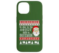 Camiseta del título del Trabajo del Agente | Camiseta de Agente de Navidad Carcasa para iPhone 14
