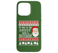 Camiseta del título del Trabajo del Agente | Camiseta de Agente de Navidad Carcasa para iPhone 15 Pro MAX