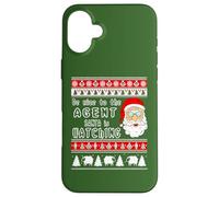 Camiseta del título del Trabajo del Agente | Camiseta de Agente de Navidad Carcasa para iPhone 16 Plus