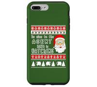 Camiseta del título del Trabajo del Agente | Camiseta de Agente de Navidad Carcasa para iPhone 7 Plus/8 Plus