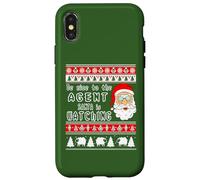 Camiseta del título del Trabajo del Agente | Camiseta de Agente de Navidad Carcasa para iPhone X/XS