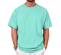 Camiseta Deporte Hombre Basicas de Verano de Marca Manga Corta Deportiva Lisas Camisetas Fit Deportivas Ropa Trabajo Verde Claro Chollos Ultima Hora Ofertas Flash T-Shirt Hombre Verde Claro M