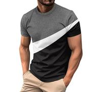 Camiseta Deporte Mis Pedidos Realizados Ropa Verano Hombre con Estampada Camisetas Personalizadas Running 4XL Técnica Fit Trabajo Pack de Verano Gris Manga Corta Compression Shirt Gris L