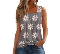 Camiseta Deporte Mujer Tirantes, Roja Camiseta Sin Mangas Camisas Mujer Verano Plateado Palabra Blusa Deportivos Chaleco Sujetador Encaje Deportivo Yoga Marino Talla Grande Naranja Tank Top, XXL