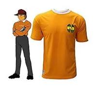 Camiseta deportiva con estampado 3D de capitán Tsubasa para hombre, camiseta transpirable de secado rápido para exteriores, camiseta de fútbol de Anime Harajuku, Top de manga corta 1 6XL