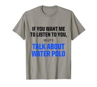Camiseta Deportiva con Texto en inglés I Only Want To Talk About Waterpolo Camiseta