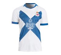 Camiseta Deportiva de Fútbol del Deportivo de La Coruña, Estampada, de Secado Rápido, para Hombre, Manga Corta, para Combinar en Familia T435583 100