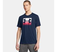 Camiseta deportiva de manga corta Under Armour Boxed para hombre Academy / Rojo 3XL