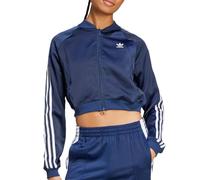 Camiseta deportiva de satén en color índigo nocturno de adidas Originals