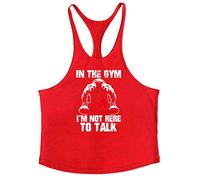 Camiseta Deportiva de Tirantes para Hombre Sin Manga Slim Fit Cómodo Fitness Top Camisetas de Tirante Gimnasio Deporte Senderismo