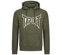 Camiseta deportiva Hombre Tapout XXL oliva / verde oscuro / blanco