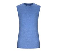 Camiseta deportiva para hombre con tirantes de running para hombre, refrescante, holgado, tirantes de playa, clásicos, blusas regulares, para top y top transpirables, sin tirantes, Azul-1, L