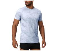Camiseta Deportiva para Hombre Secado Rápido Gimnasio Ropa Deportiva Estilo Deportivo Y Entrenamiento Camisetas Atlética De Manga Corta Que Absorbe La Humedad para Correr Entrenar