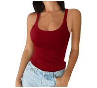 Camiseta deportiva sin mangas con cuello redondo para mujer, para primavera, correr, ajustada, sin mangas, para salir, adelgazar, deportes, verano, moda, entrenamiento, camiseta sin mangas, ajuste